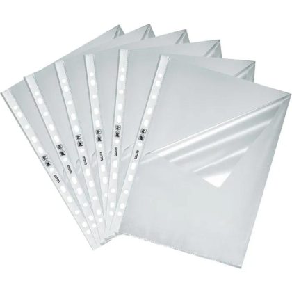 Plastlommer, A4 PP åben side & top