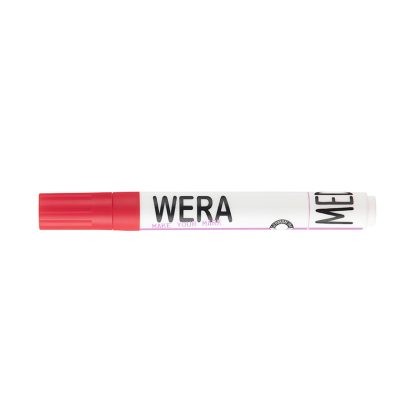 Wera Permanent Marker 1-4mm Rød