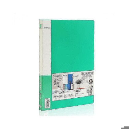 A4 plast mappe med stål clamp