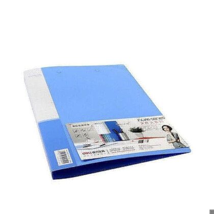 A4 plast mappe med stål klemme