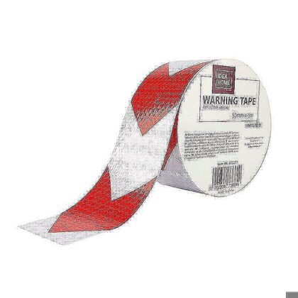 Advarsel Tape Refleks White/Red