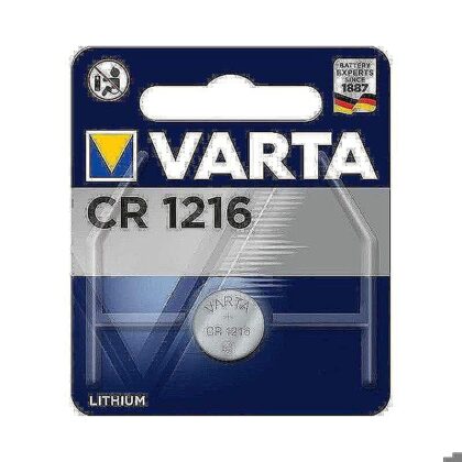Batteri, Knapcelle Varta CR1216