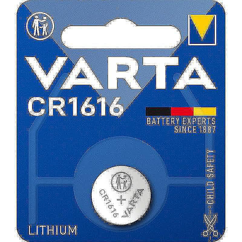 Batteri, knapcelle Varta CR1616