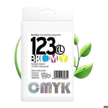 Brother LC123XL blæk sampak CMYK