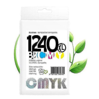Brother LC1240 blæk sampak CMYK