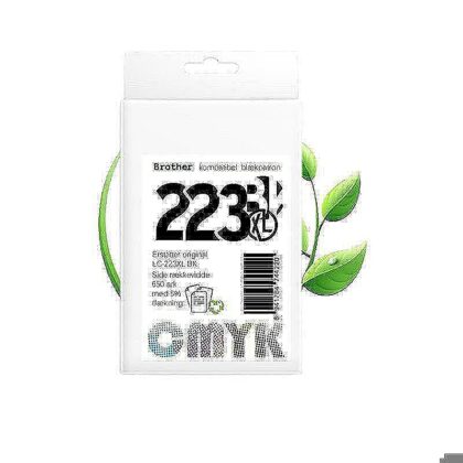 Brother LC223XL BK blæk CMYK