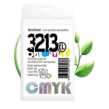 Brother LC3213 blæk sampak CMYK