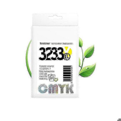 Brother LC3233Y blæk CMYK