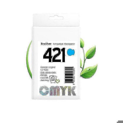 Brother LC421 C blæk CMYK