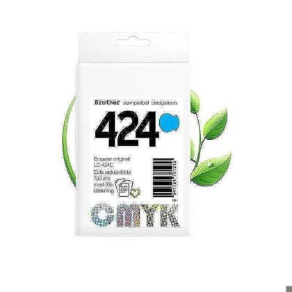 Brother LC424 C blæk CMYK