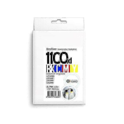 Brother LC980/LC1100 blæk sampak CMYK