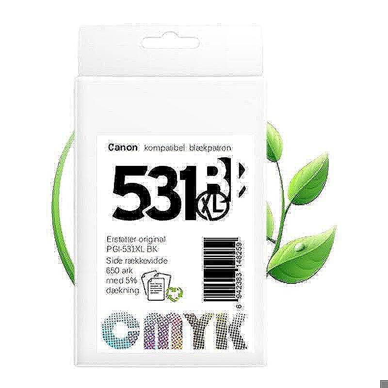 Canon CLI-531XL BK blæk CMYK