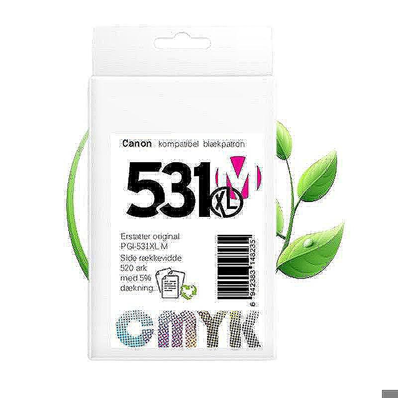 Canon CLI-531XL M blæk CMYK