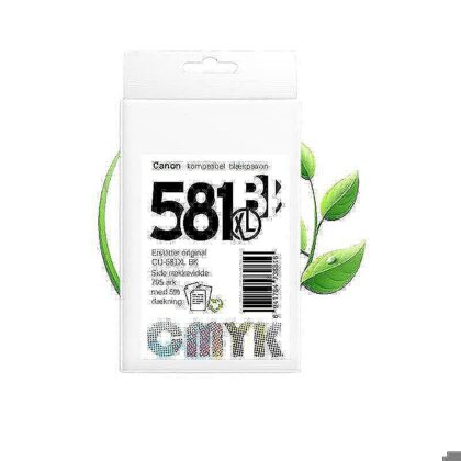 Canon CLI-581XL BK blæk CMYK