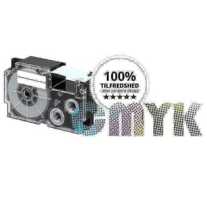 Casio XR-12GN tape CMYK komp.