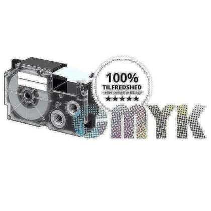 Casio XR-9YW tape CMYK komp.
