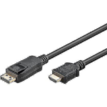 Displayport til HDMI kabel 3m