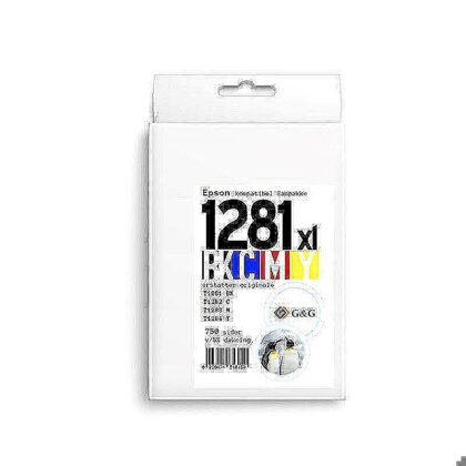 Epson 1281 blæk sampak CMYK