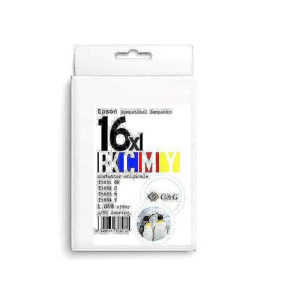 Epson16XL blæk sampak CMYK