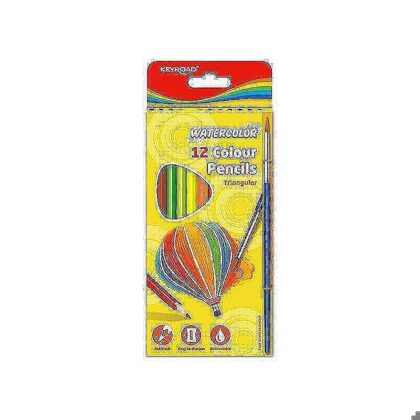 Farve blyanter AquaFun 12 pak