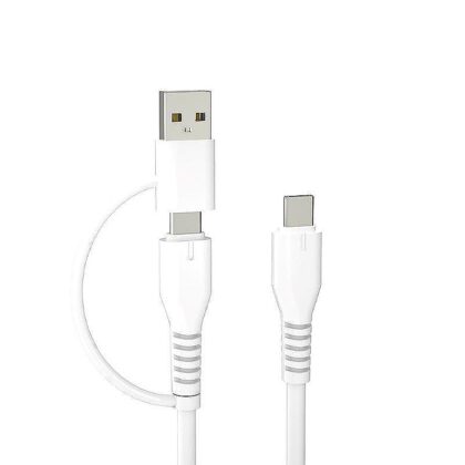 Forever recycling-kabel 2i1 1,5m 3A