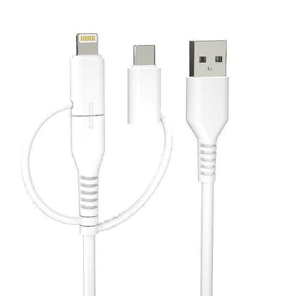 Forever recycling-kabel 3i1 1,5m 2.4A
