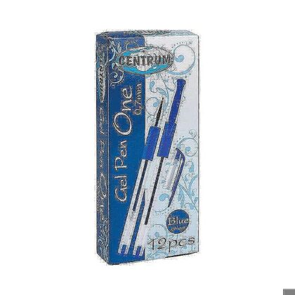 Gel pen ONE blå blæk 0,7mm