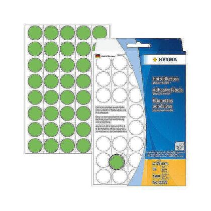 HERMA Multi-purpose labels ø19 Grøn