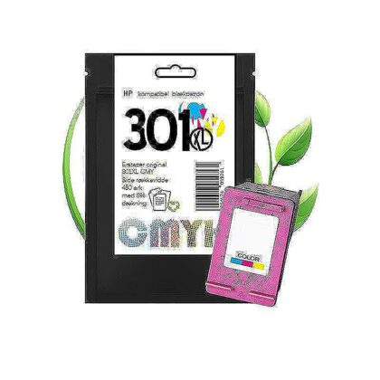 HP 301XL CMY blæk CMYK