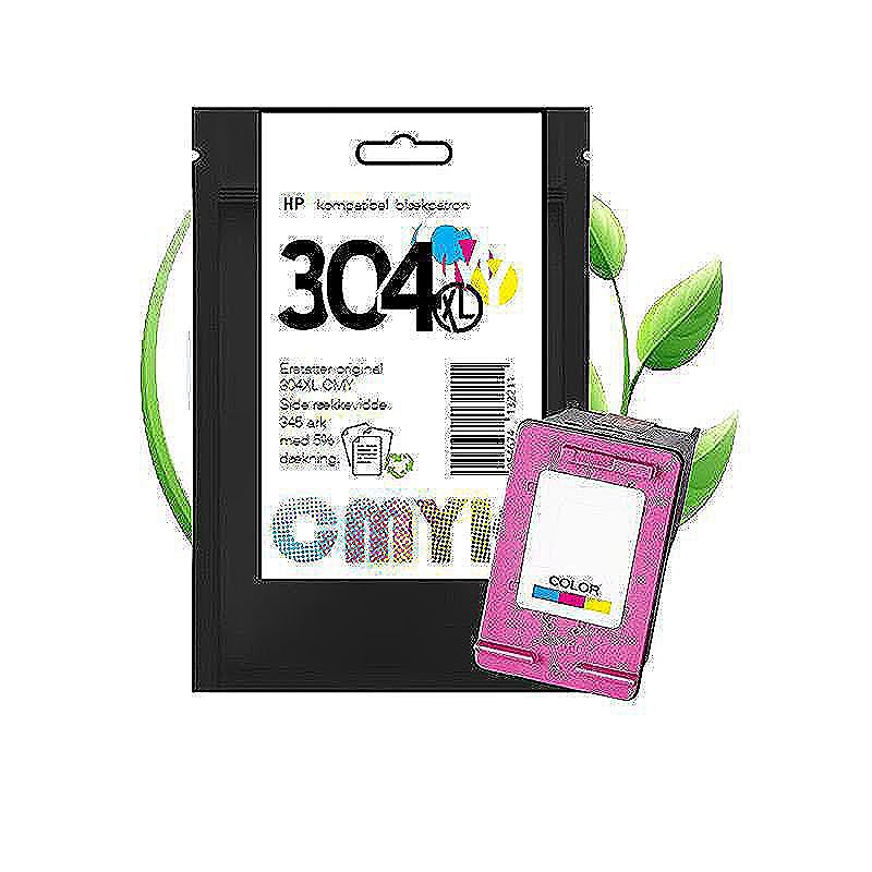 HP 304XL CMY blæk CMYK
