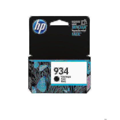 HP Original 934-blækpatron, sort