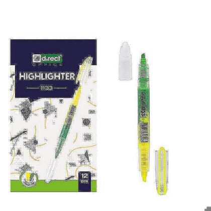 Highlighter 2i1 Yellow/Green