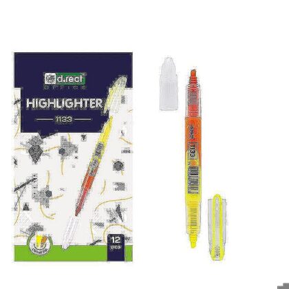 Highlighter 2i1 Yellow/Orange