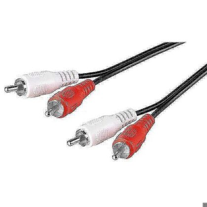 Kabel,Phono RCA x2 M-M 10m