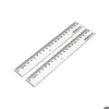 Lineal i plast 20 cm, 24mm