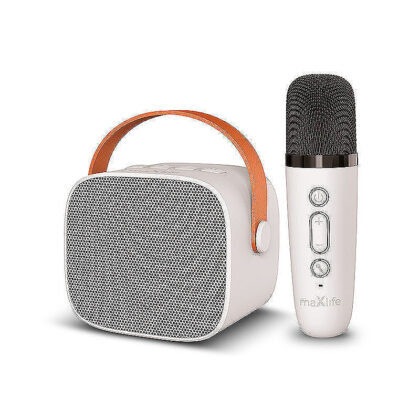 Maxlife Bluetooth karaoke speaker MXKS-100 white