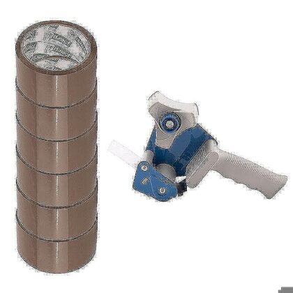 Pakketape og dispenser kit