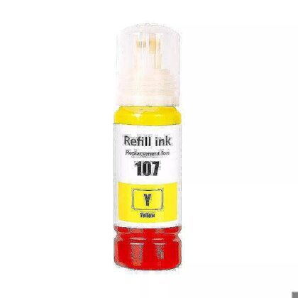 Refill Kompatibel, for Epson E107Y