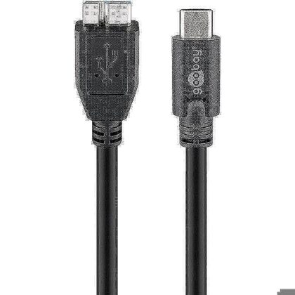 USB-C til micro-B 3.0  0,6m kabel