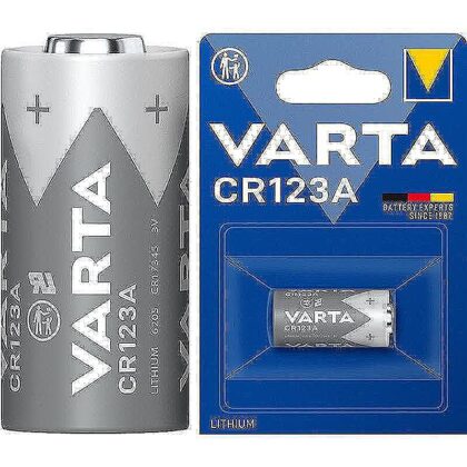 Varta CR123A 6205 Lithium 3V batteri