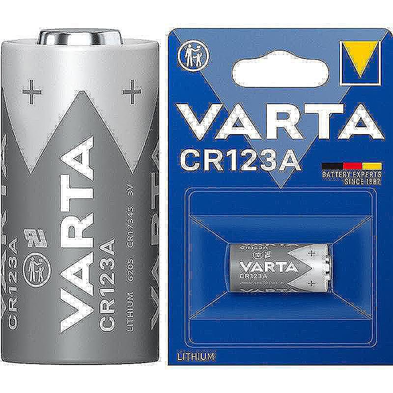Varta CR123A 6205 Lithium 3V batteri