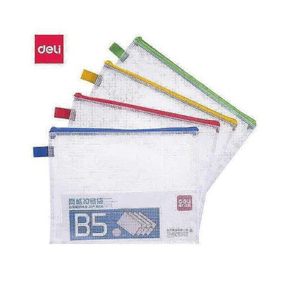 Zip Bag B5, ass farver