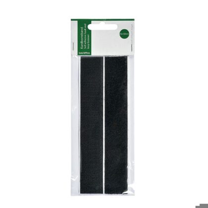 Burrebånd 25 x 150mm Sort