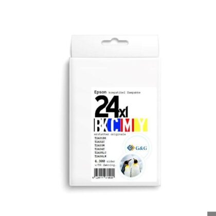 Epson 24XL blæk sampak CMYK