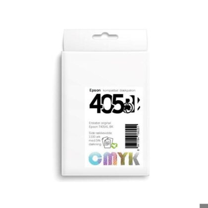 Epson T405XL BK blæk CMYK