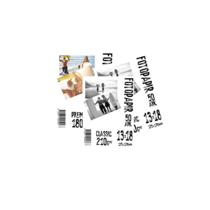Papir, 13x18 180g Glossy Premium Foto Pa