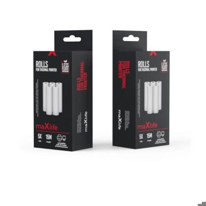 maXlife 5 ruller thermal papir *